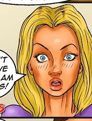 Sexy hotties fucked hard and fed with jizz in interracial xxx cartoons