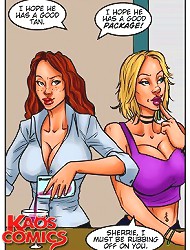 Hot and juicy cartoon pussies dreaming of big dicks deep in holes