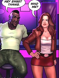 You think Im stupid! I know that white bitch was in here on cuckold comics