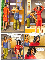 Comic sex threesome gallery by hotwifecomics.com