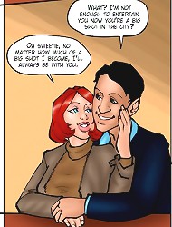 Oh sweetie, no matter how much of a big shot I become in cartoon porn comics