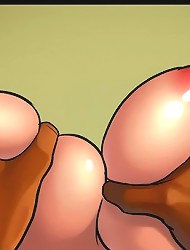 You must bang that kinky white girl at this interracial sex comics right now my young dark-colored friend