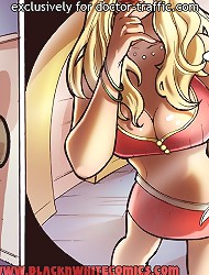 I got an idea on interracial cartoon porn, why don't you hide in my closet