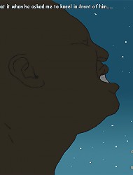 Interracial cartoon porn by Calen West