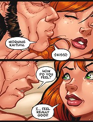 Adult comic. My blood plus his sperm on a sheet... morning Kaitlyn, how do you truly feel?